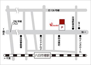 匝瑳店(旧八日市場店)マップ